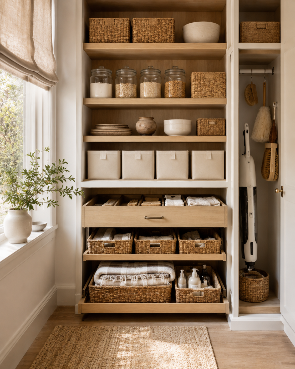 Neutral home organization and storage